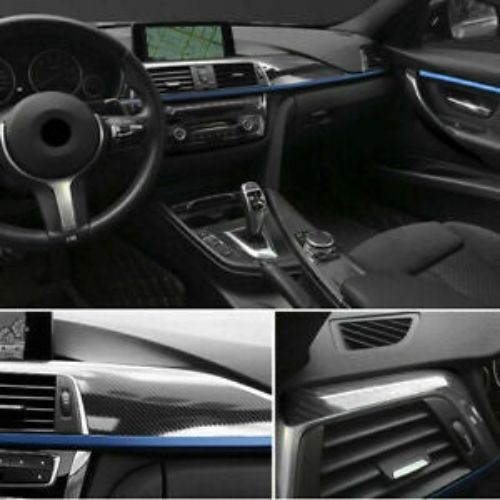 5D Carbon Fibre Vinyl Wrap Sheet Film Sticker Car wrap air Bubble Free 1.5Mx50CM