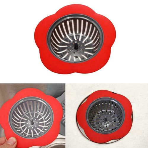 Home Sink Strainer Kitchen Drain Sink Filter Bathroom Drainage Hair Trap Catcher