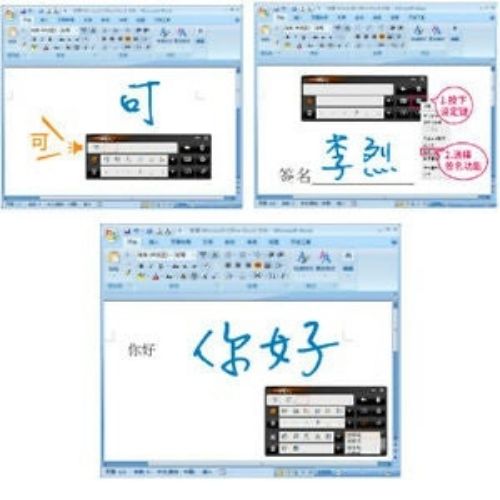 PenPower Cordless Chinese Writing Pad Wireless Pen Windows / Mac