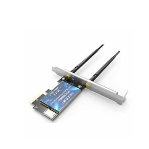 Dual Band AC 600M PCI-E Card Wireless Bluetooth Adapter Dongle Low Profile