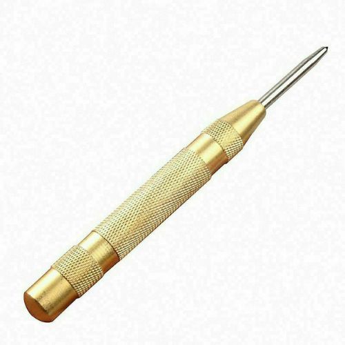 2x Automatic Center Pin Punch Strike Spring Loaded for Metal Steel Wood Plastic