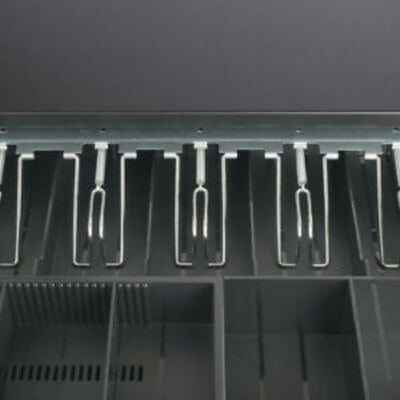 Cash Drawer Box Works Compatible Epson POS Printers w/5Bill &5Coin Tray