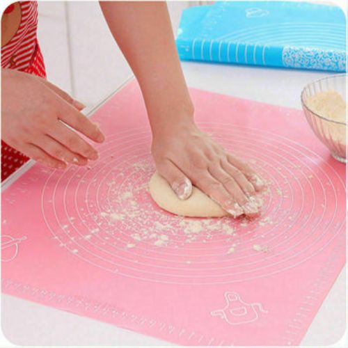 Large Non Stick Silicone Sheet Dough Fondant Baking Pastry Icing Rolling Mat Pad