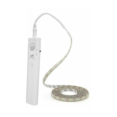 LED Motion Sensor Strip Closet Light USB Rechargeable Dual Mode For decoration