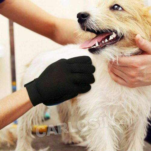 Pet Dog Cat Grooming Cleaning Right Glove Hair For Dirt Remover Brush Deshedding