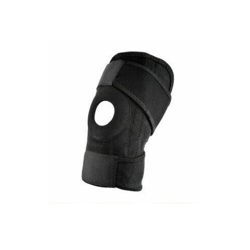 Adjustable Knee Brace Fastener Patella Support Gym Black Relief Strap Protection