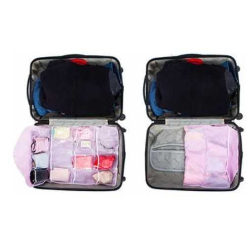 16 Pockets Hanging Handbag Organizer Bag Storage Holder Wardrobe Closets Hanger