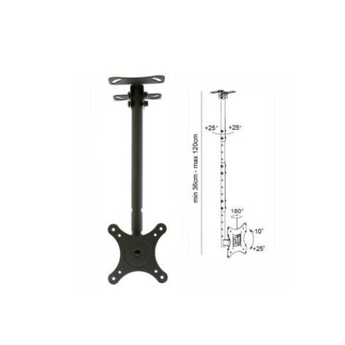 Ceiling Mount Bracket for LCD Monitor Projector 10 - 52 Inch 55lbs