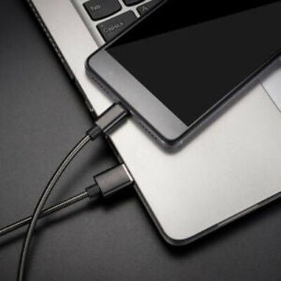 USB-C Type C 3.1 to USB 3.0 Fast Charging Stainless Steel Cable For Mac Nexus