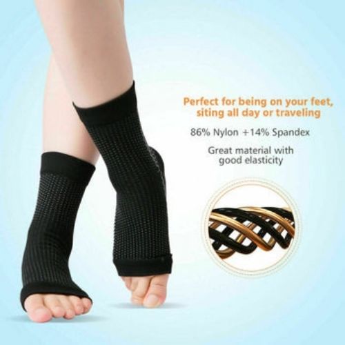 Foot Angel Compression socks Foot Sleeve Plantar Arthritis Sore Achy Heel Pain