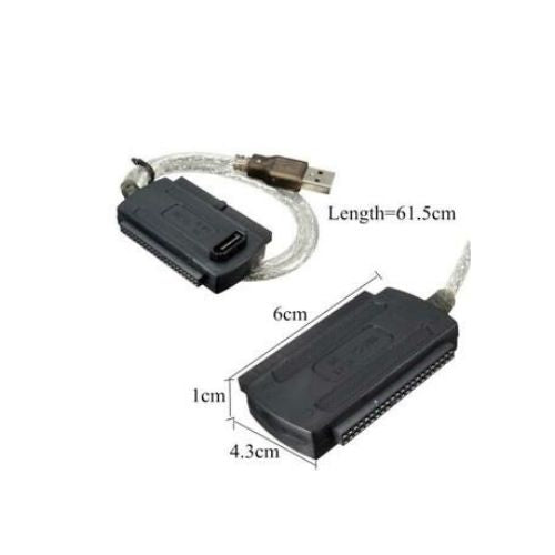 USB 2.0 TO SATA IDE CABLE ADAPTER 4 DVD CD HARD DRIVE