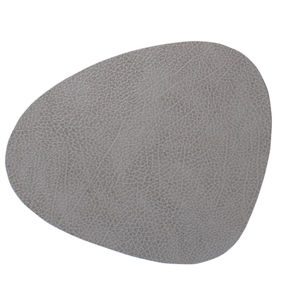 Curve Leather Table Mat | Large