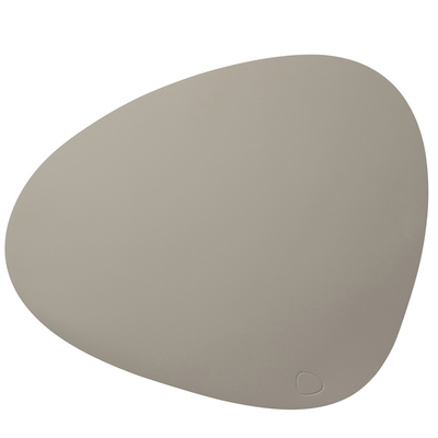 Curve Leather Table Mat | Large