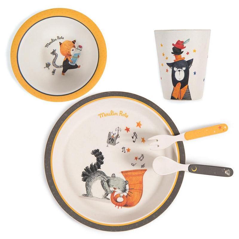 Moustaches Dish Set