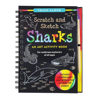 Scratch & Sketch Art Activity Books