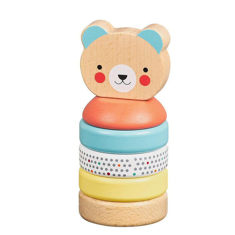 Happy Bear Wooden Stacker