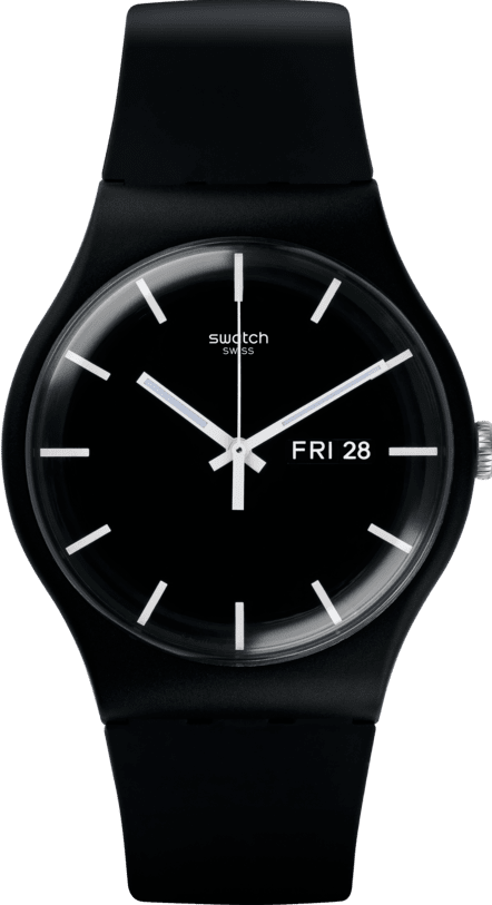 Swatch Mono Black Again