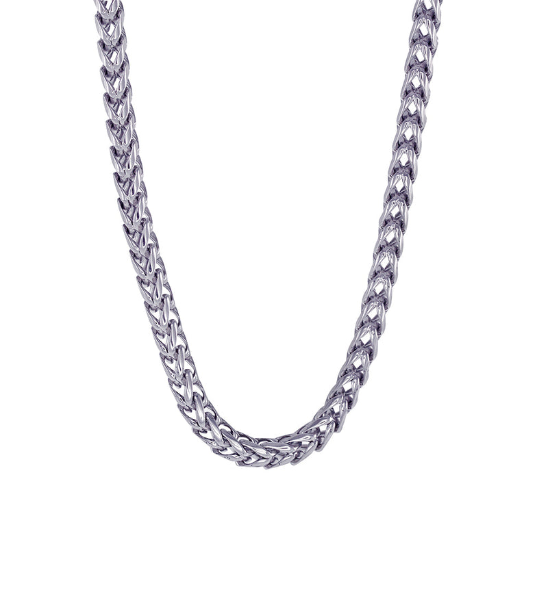 Italgem Steel 5MM Round Franco Chain