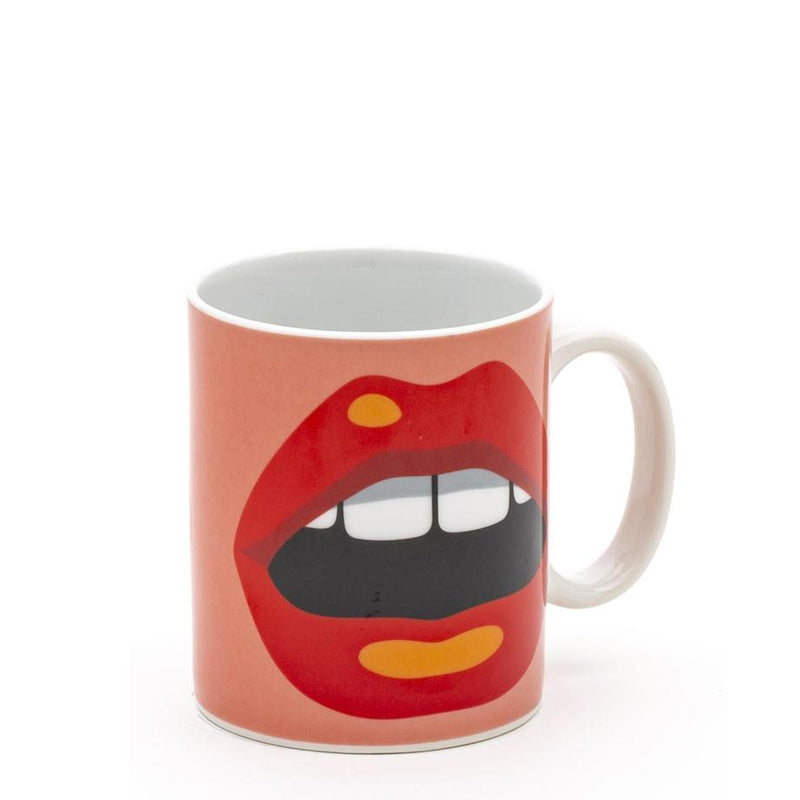 Blow Porcelain Mugs