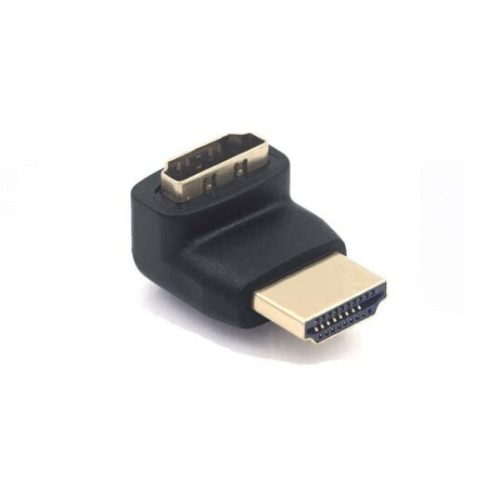 HDMI Male to Female M/F Right Angle Port Adapter Connector for HDTV 270 Degree