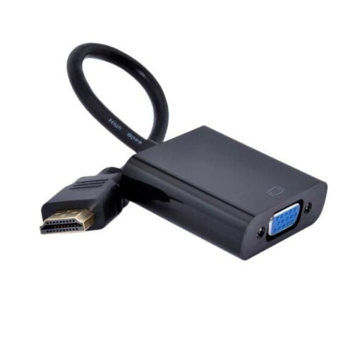HDMI to VGA Adapter Video Cable Cord Converter 1080P For TV Monitor Computer PC