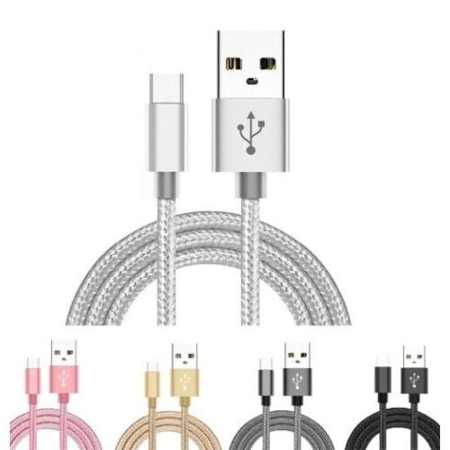 USB Type C Cable Fast Charging for Samsung S20 FE S10 S9 A5 A8 Pixel 3 4a Velvet