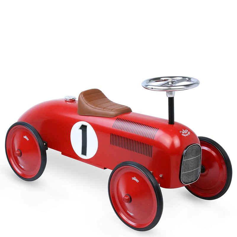 Vintage Ride-On Race Car