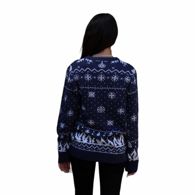 Women's Work-Life Balance Christmas Sweater