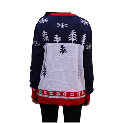 Women's Yellow Snow Ugly Christmas Sweater