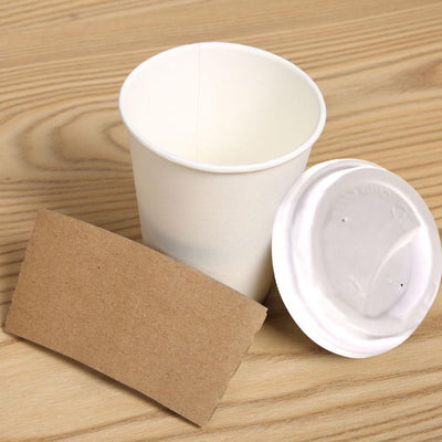 440 Pcs 12oz Disposable Takeaway Coffee Paper Cups Triple Wall Take Away w Lids