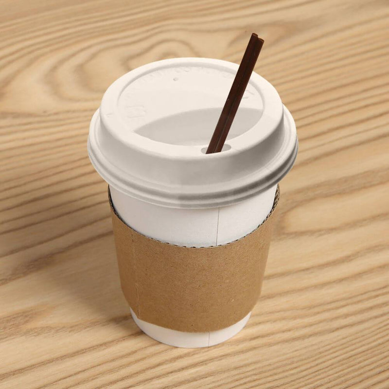 440 Pcs 12oz Disposable Takeaway Coffee Paper Cups Triple Wall Take Away w Lids