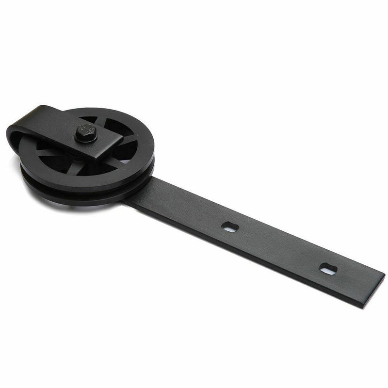 3M Antique Classic Style Single Sliding Barn Door Hardware Track Roller Kit
