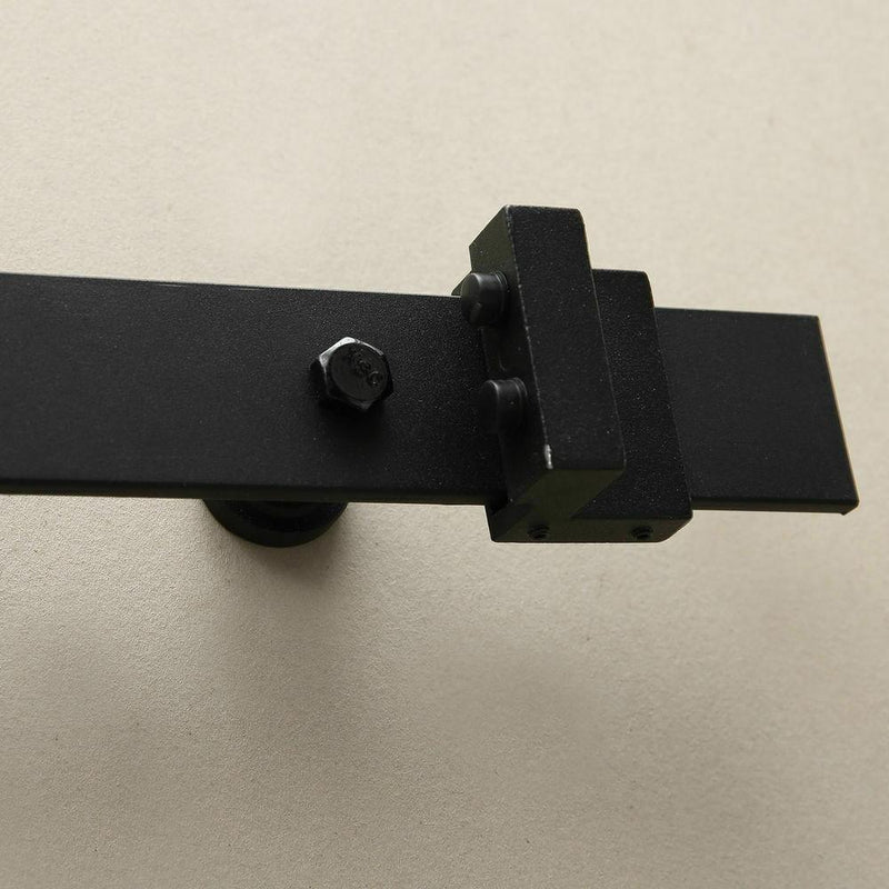 2M Antique Classic Style Single Sliding Barn Door Hardware Track Roller Kit