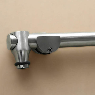3M Antique Classic Style Single Sliding Barn Door Hardware Track Roller Kit
