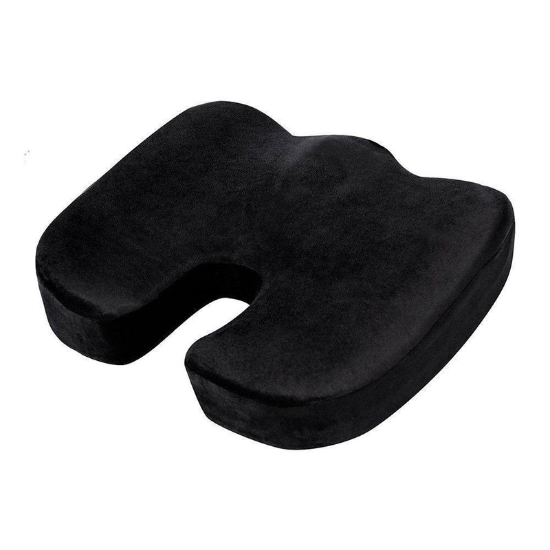 Memory Foam Seat Cushion Lumbar Back Support Orthoped Car Office Pain Relief