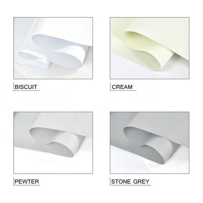 Quality Modern Blockout Roller Blinds Curtain Full Sun Shading Room Darkening