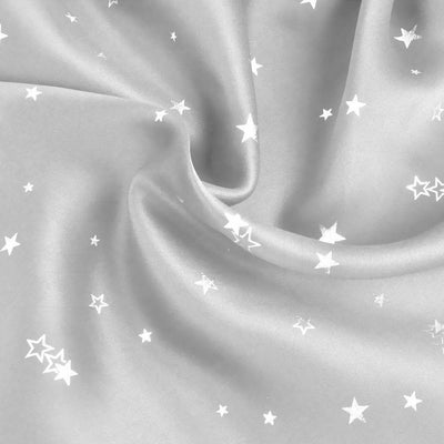 Star Blockout Blackout Curtains 3 Layers Eyelet Pure Fabric Room Darkening
