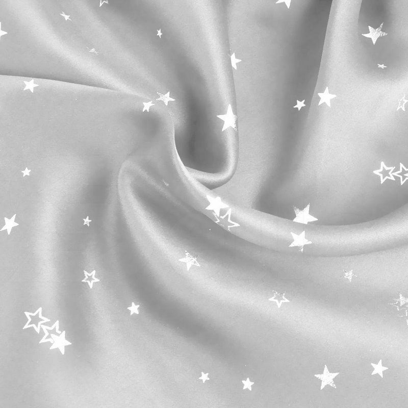 Star Blockout Blackout Curtains 3 Layers Eyelet Pure Fabric Room Darkening