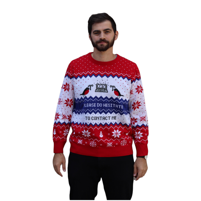 Please Do Hesitate To Contact Me Sweater