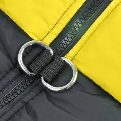 PaWz PaWz Dog Winter Jacket Padded Pet Clothes Windbreaker Vest Coat 5XL Yellow