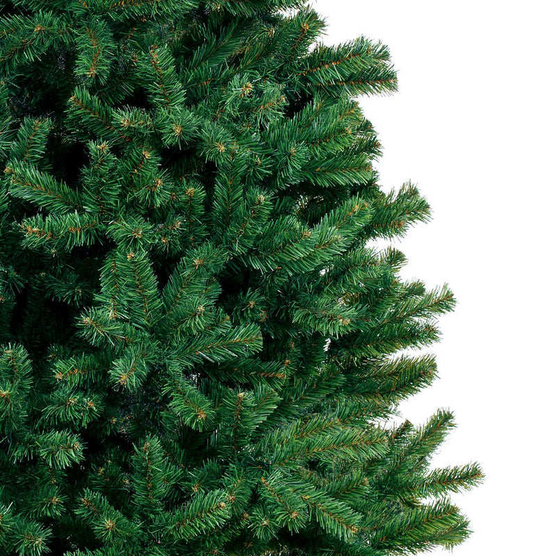 Christmas Tree Kit Xmas Decorations Colorful Plastic Ball Baubles with LED Light 1.8M Type1
