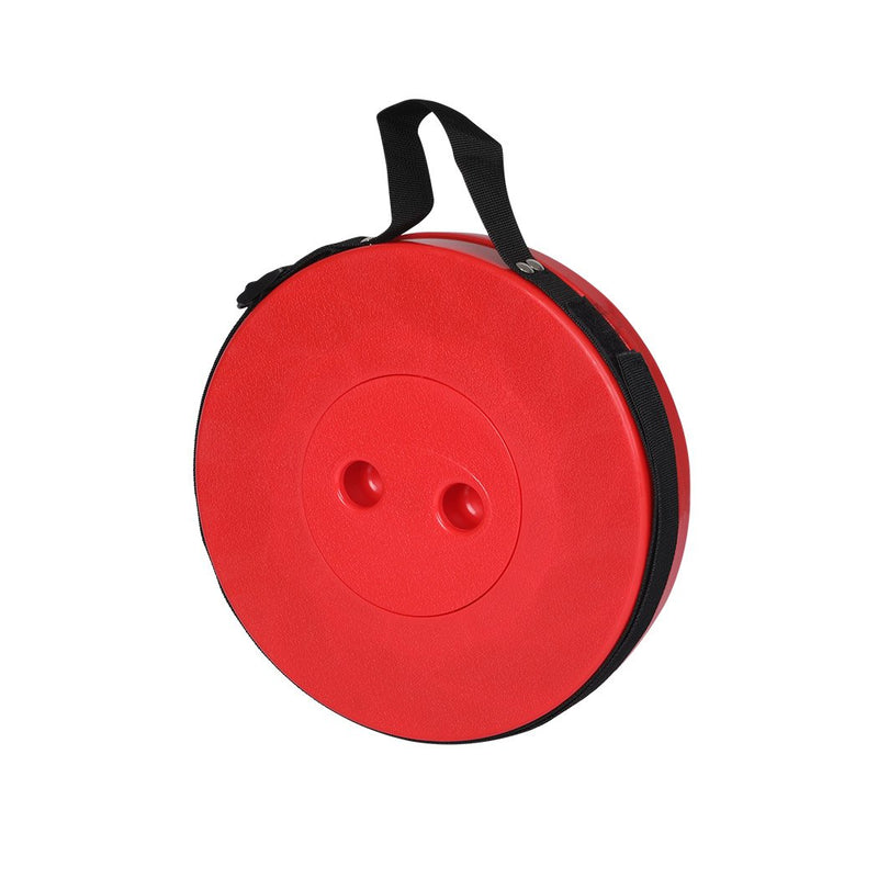 Camping Stool Folding Chair Portable Travel Seat Outdoor Retractable Stools Red