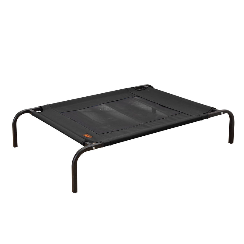 PaWz Small Black Heavy Duty Pet Bed Bolster Trampoline