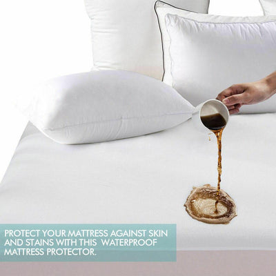DreamZ Fitted Waterproof Bed Mattress Protectors Covers Super King