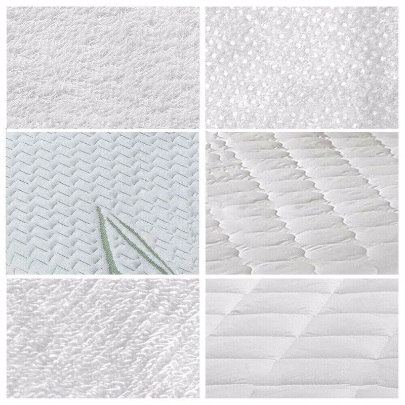 DreamZ Fitted Waterproof Bed Mattress Protectors Covers Super King
