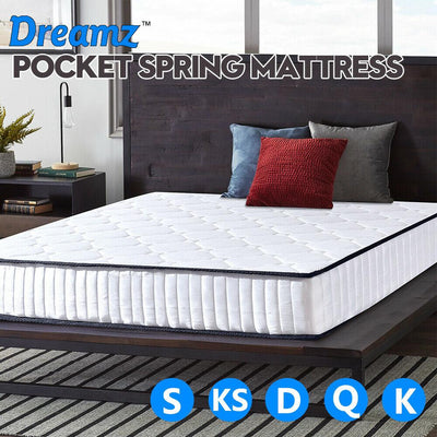 DreamZ 5 Zoned Pocket Spring Bed Mattress in King Size