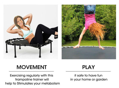 15 FT Kids Trampoline Pad Replacement Mat Reinforced Outdoor Round Spring Cover