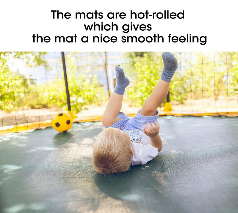 12 FT Kids Trampoline Pad Replacement Mat Reinforced Outdoor Round Spring Cover