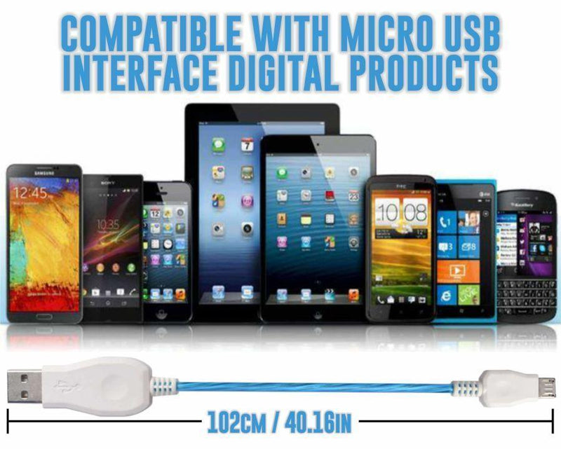 Phone Accessories - Ultra Speed LED Glow Charging Cable