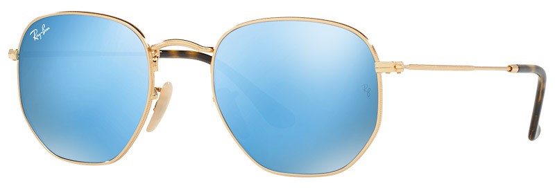 Ray-Ban Hexagonal Flat Sz. 51mm